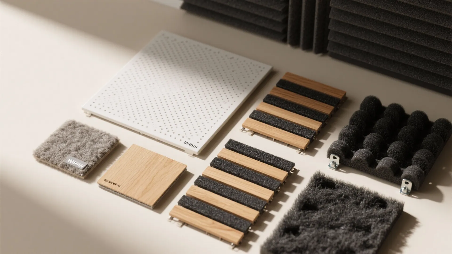 Idea 4: Quiet the room with acoustic surfaces