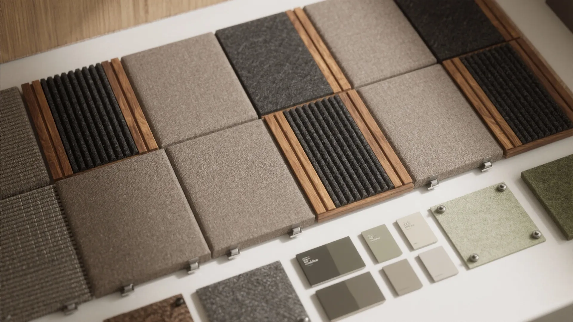 Acoustic Fabric Panels as Feature Walls