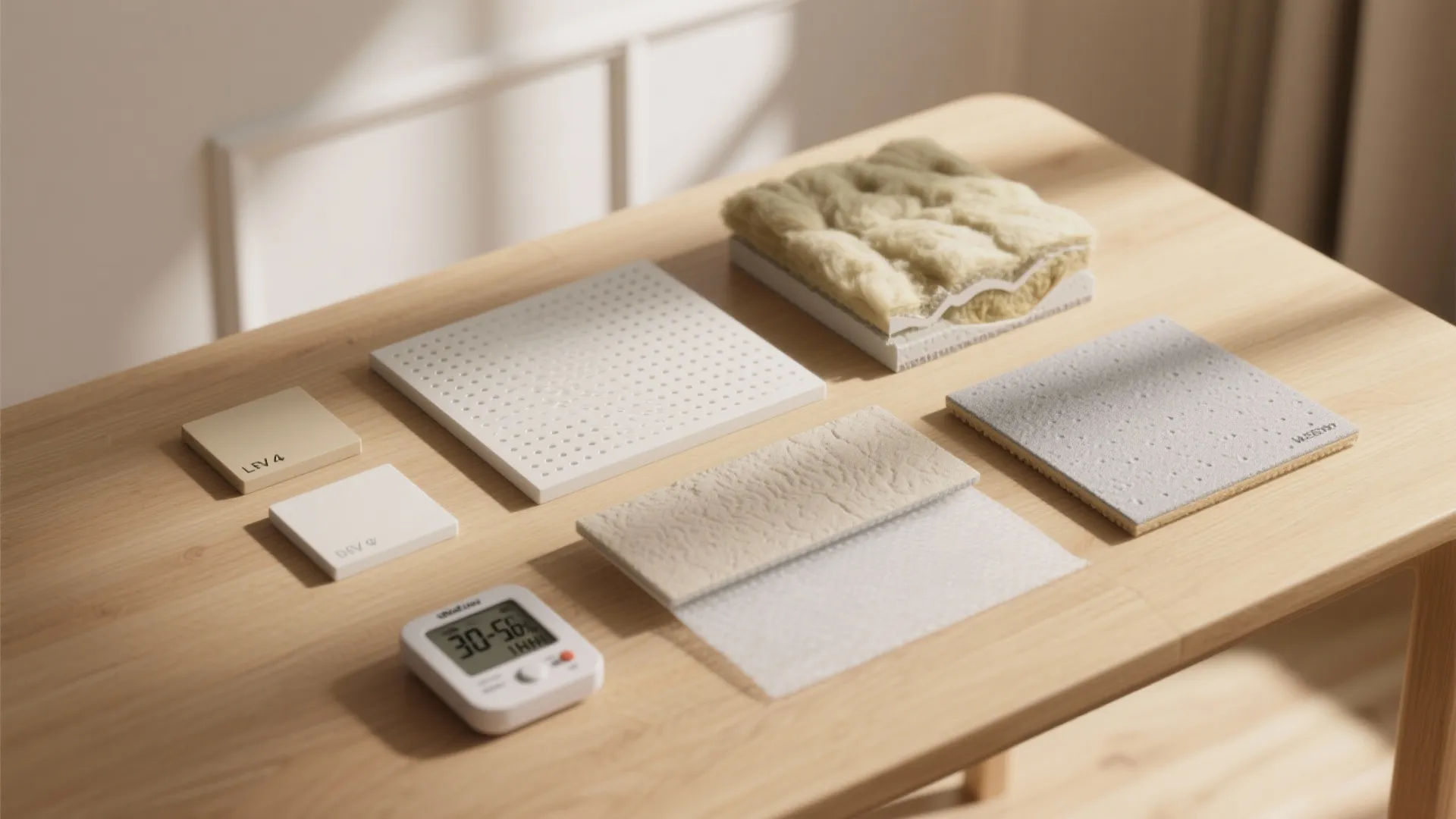 Color, acoustics, and thermal comfort