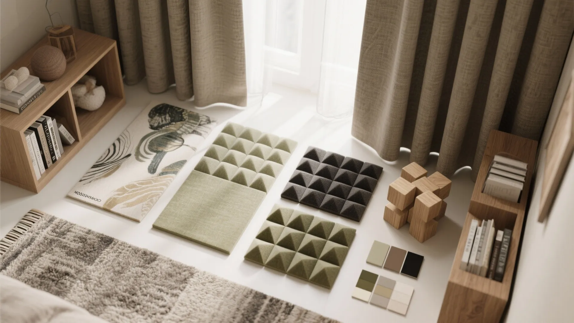 Acoustic Decor: Absorption, Diffusion, and Soft Surfaces