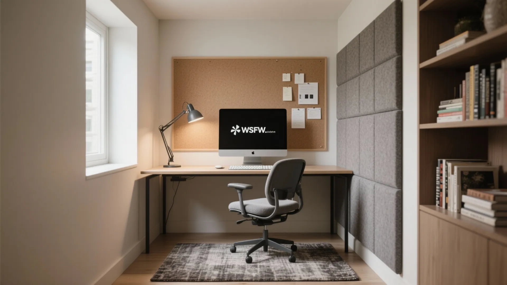 Acoustic Zones and a Focus-First Desk Layout