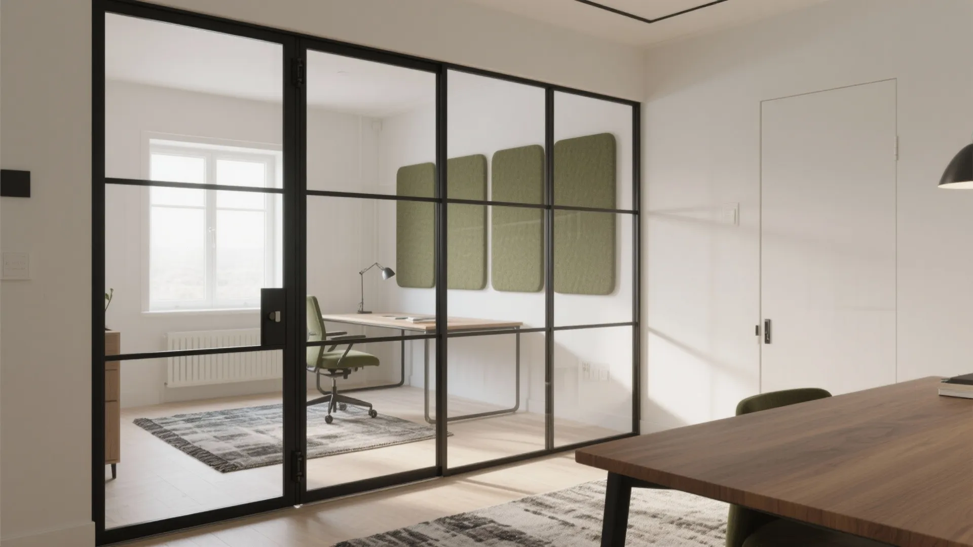 Acoustic Glass Partitions: Quiet Without Isolation
