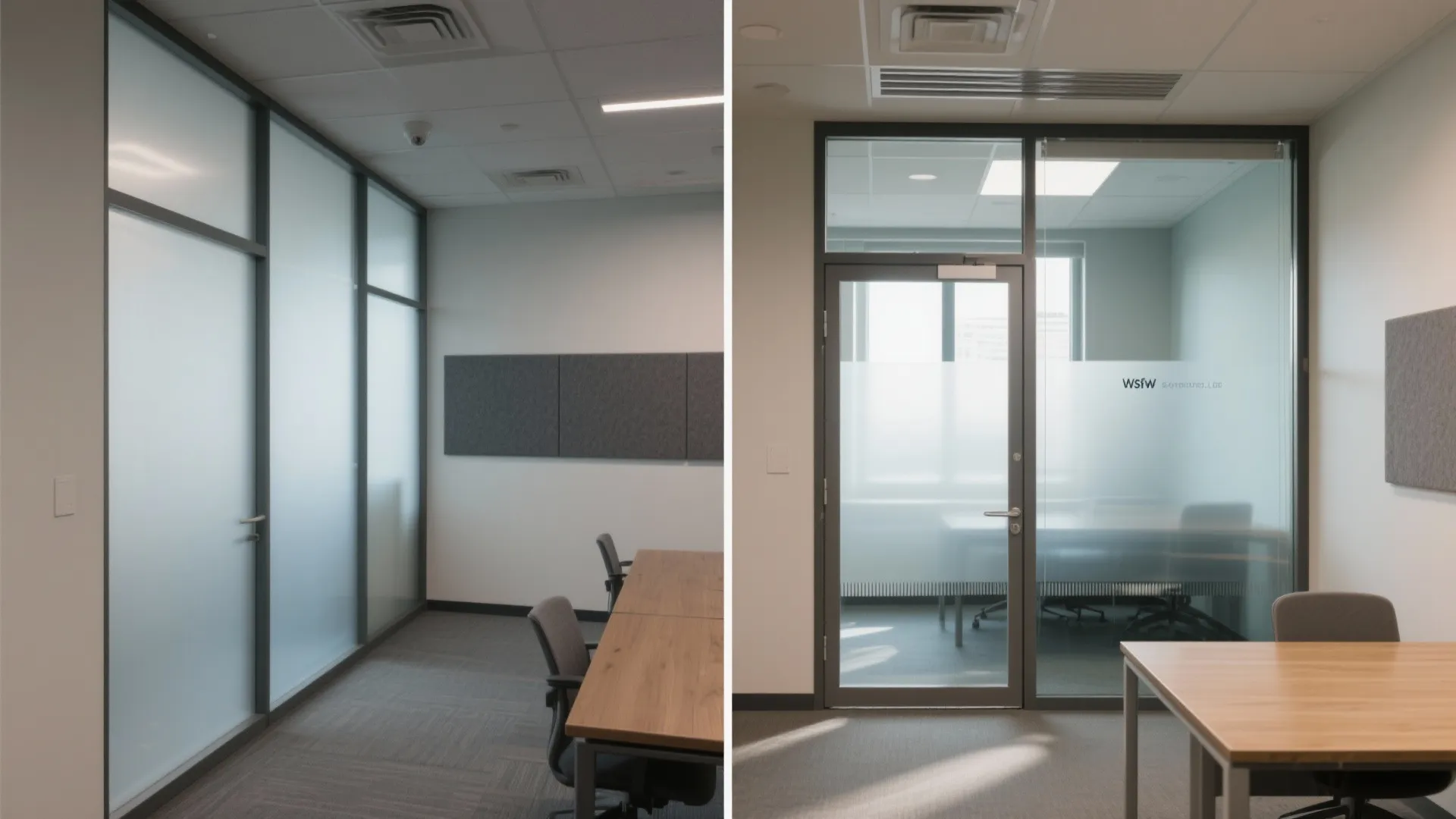 Transparent privacy with acoustic control