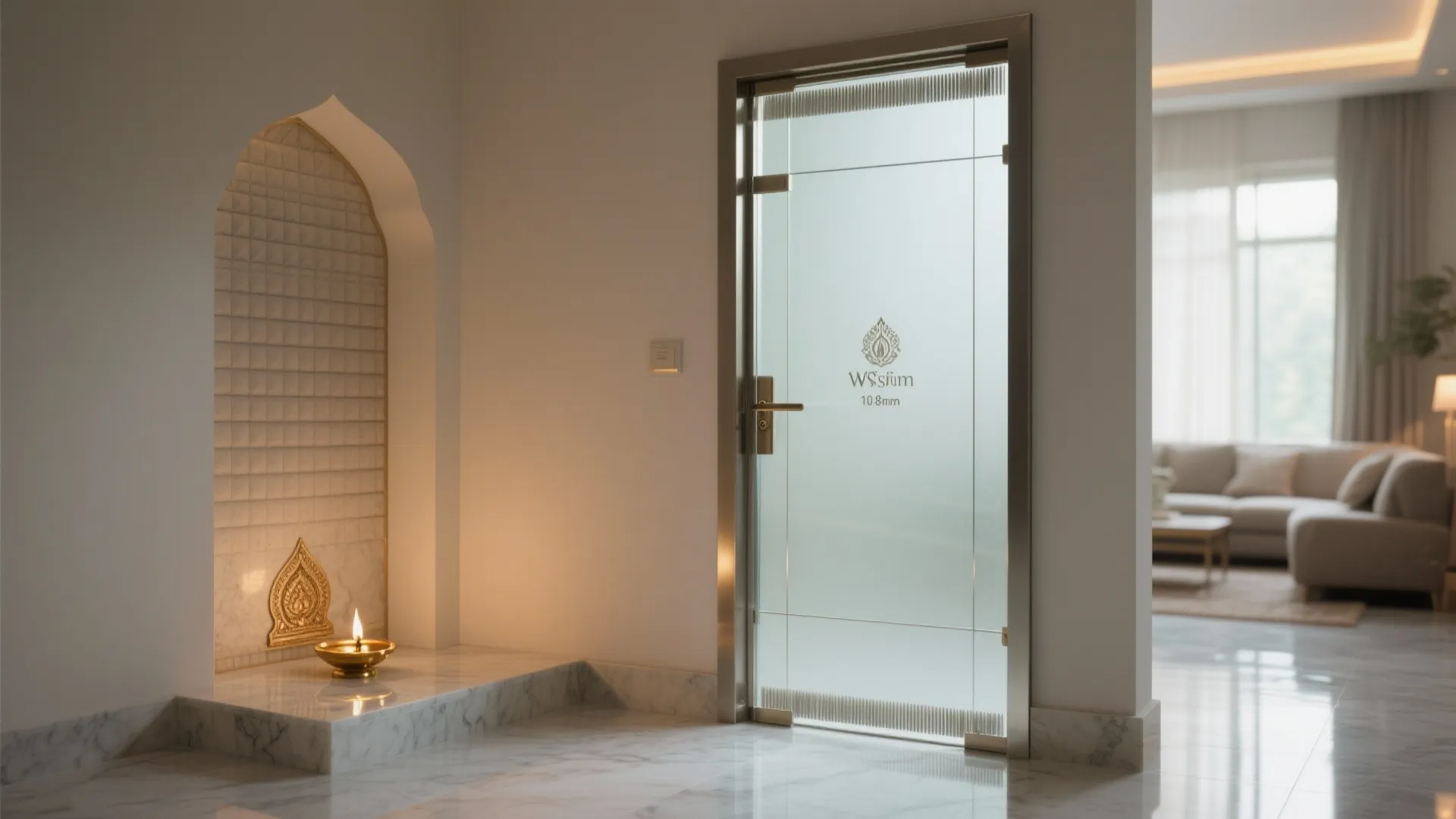 Acoustic Laminated Glass for Quiet Devotion