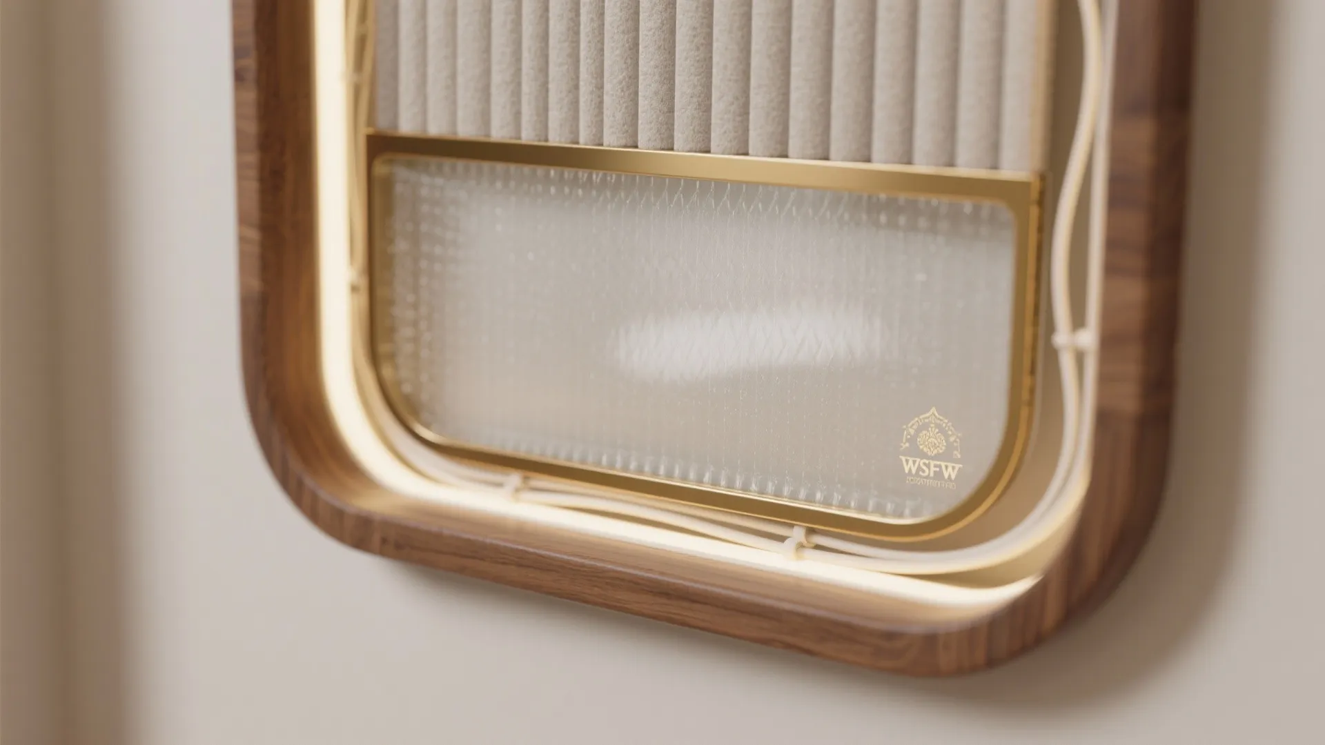 3) Glass-partition pooja corner with acoustic control