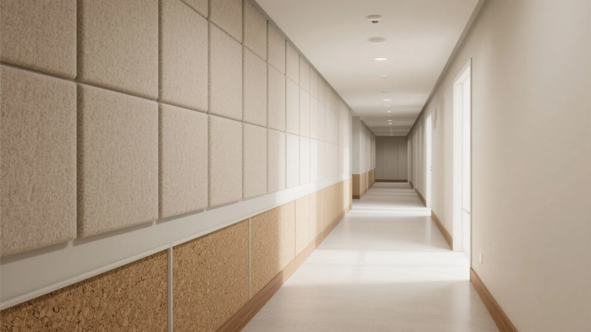 Acoustic Panels + Soft Layers for Calm Halls