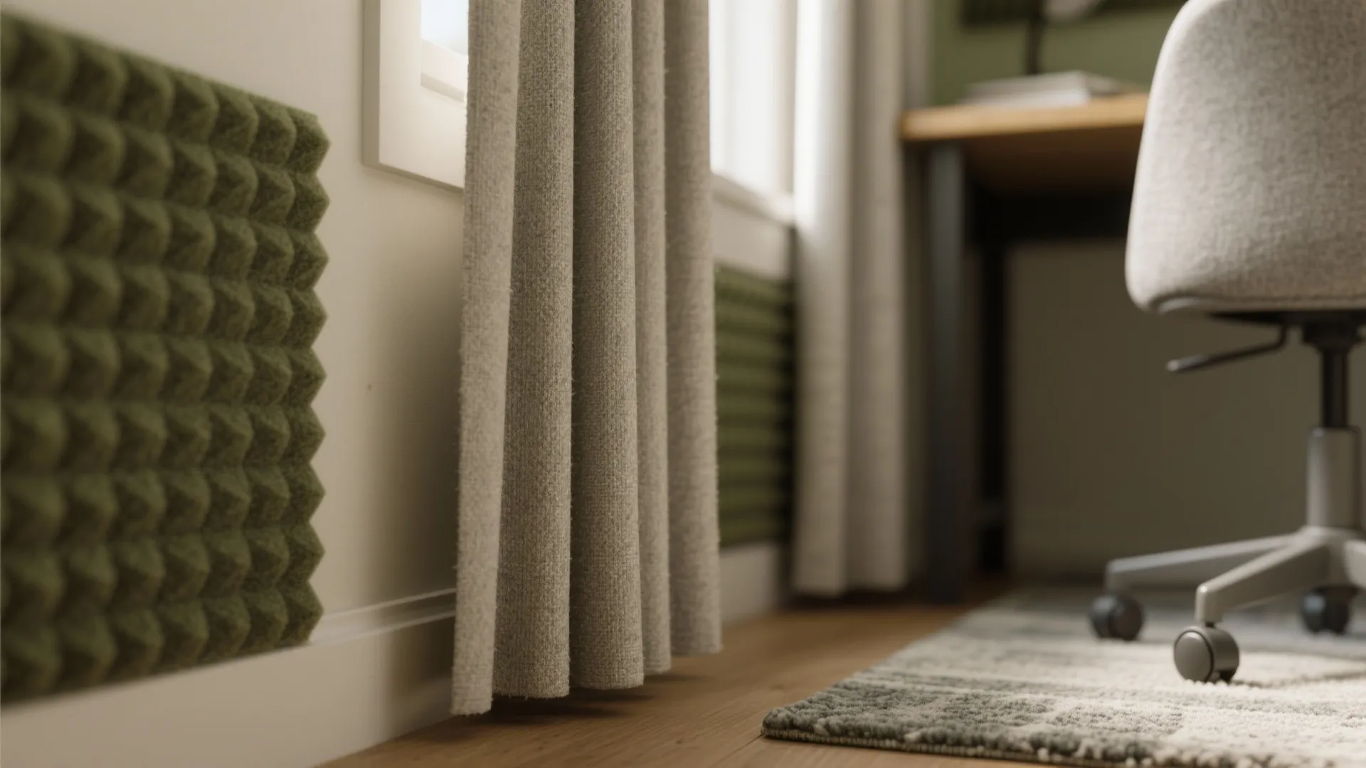 Acoustic layering for focus in dorm settings