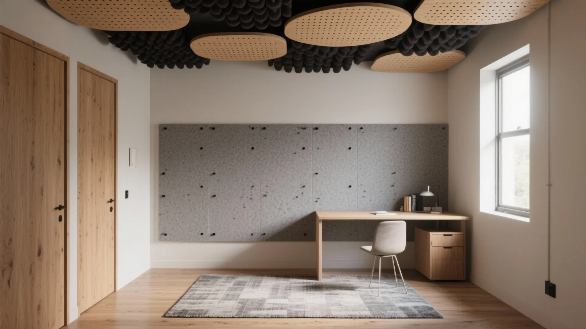 Acoustic layering without the “recording booth” look