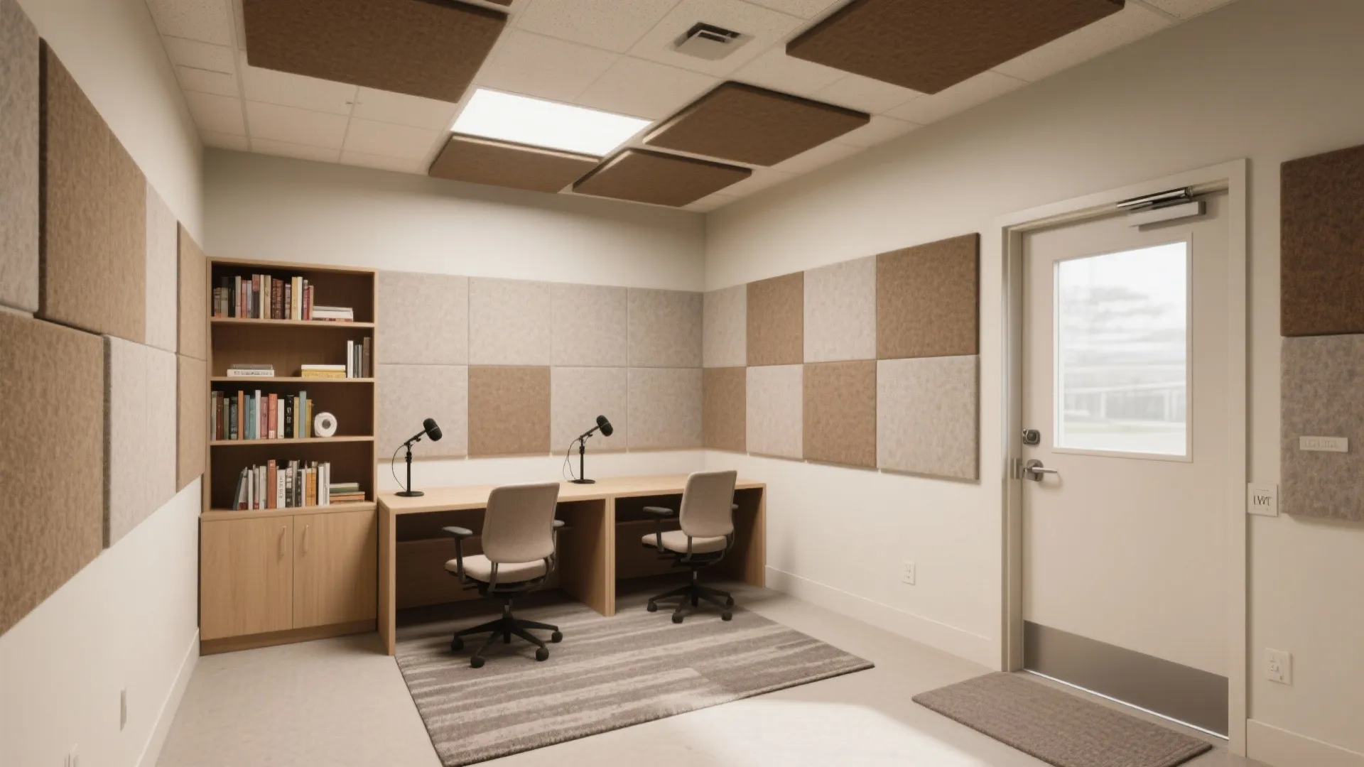 Acoustic layering that actually works in small rooms