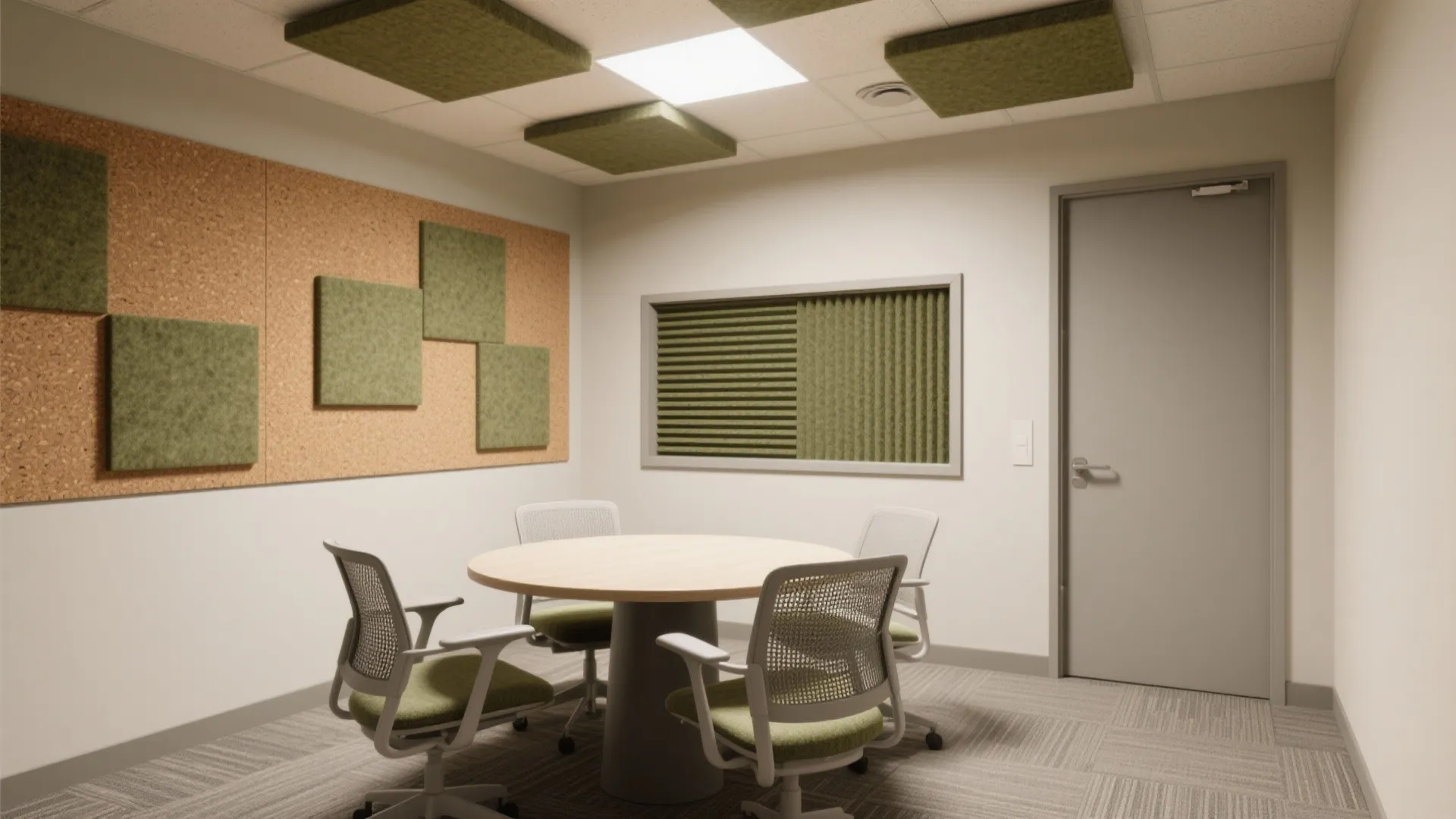 Acoustic Zoning With Soft Layers