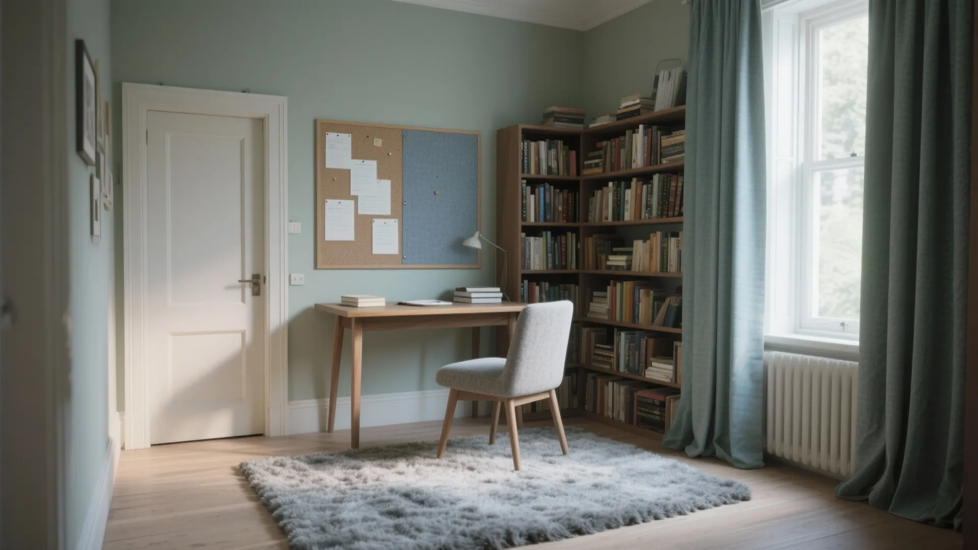 Acoustic layering for quiet focus