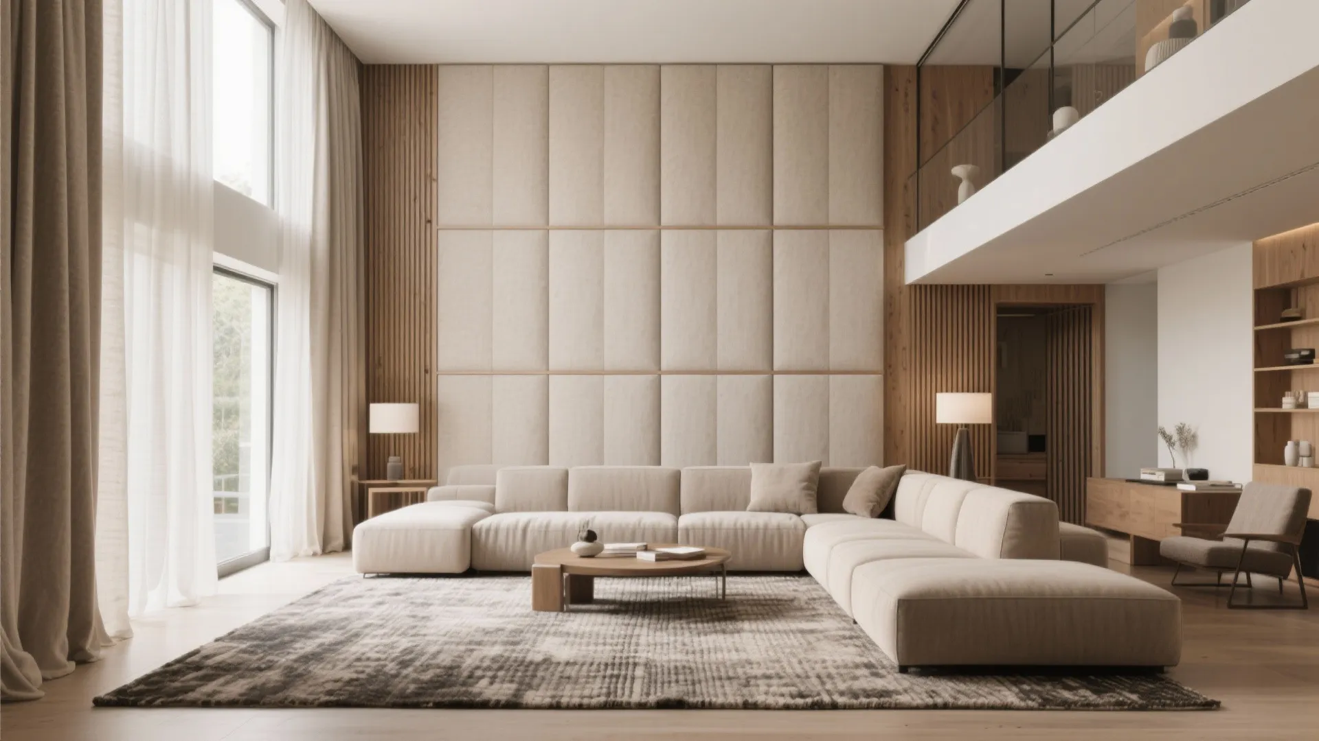 Acoustic Layers for Calm, Not Echo