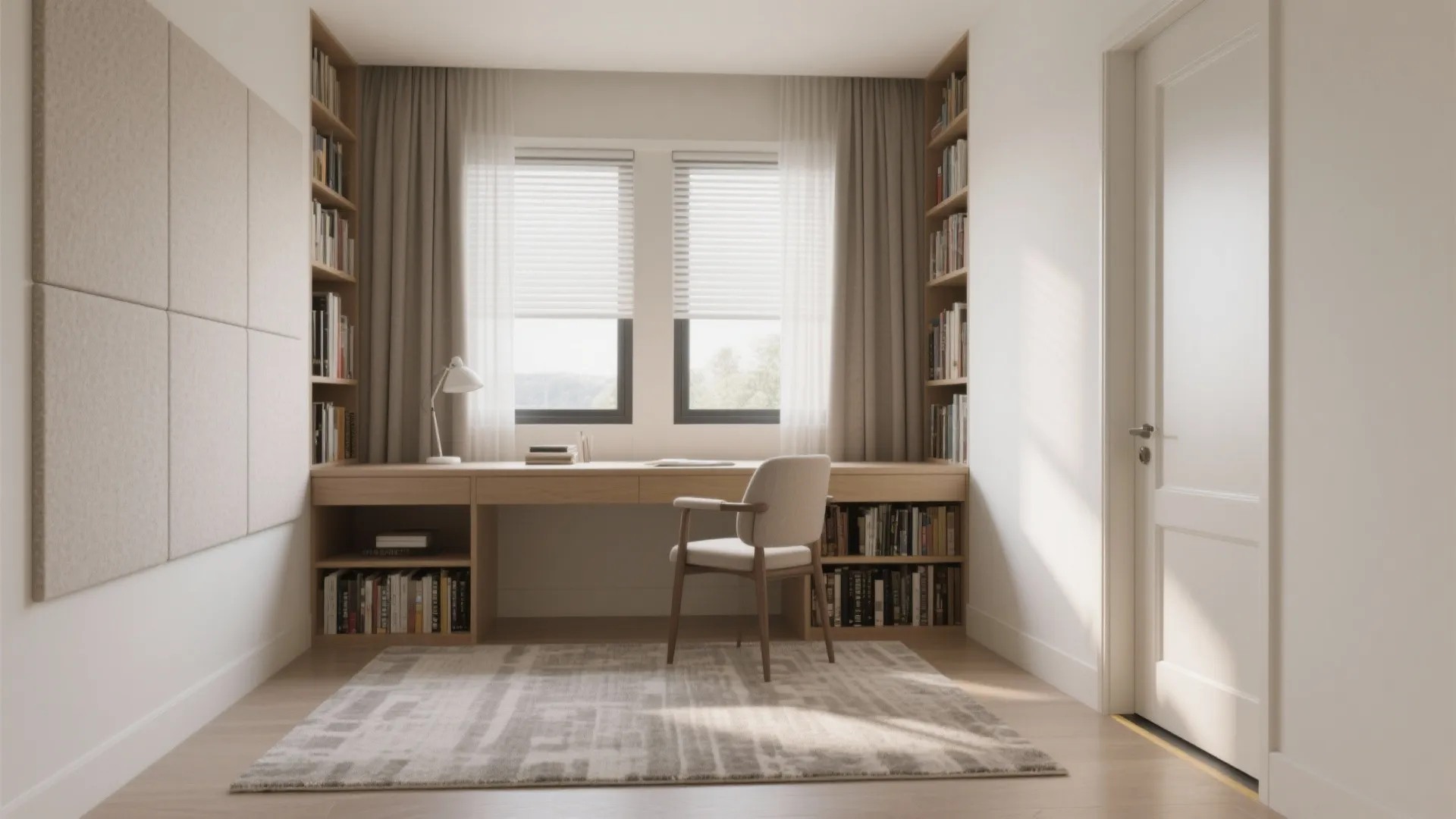 Acoustic and Light Control for Deep Work