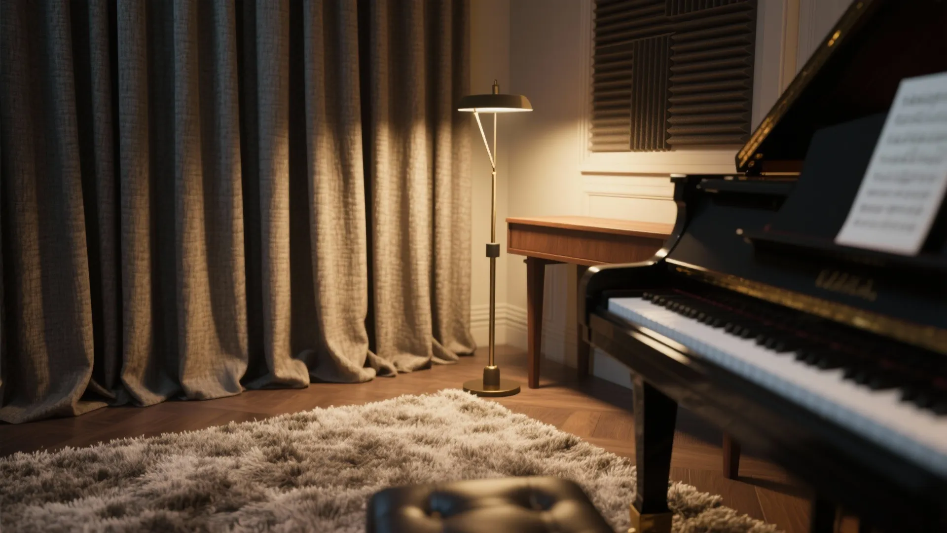 4. Acoustic and lighting tweaks for small rooms