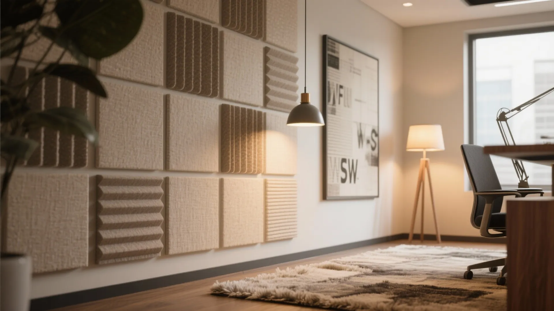 3. Invest in acoustic and lighting layers