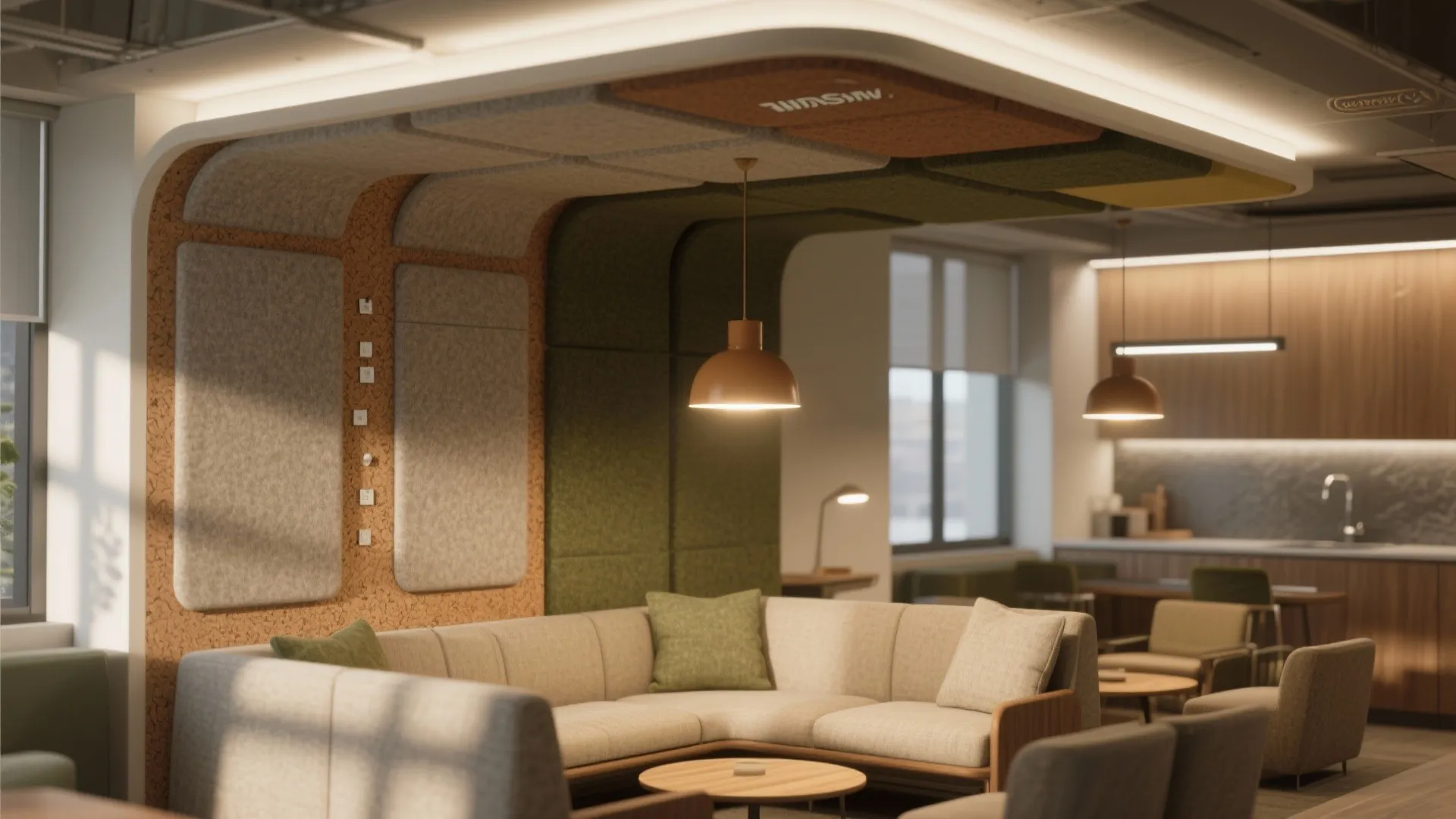 Idea 3: Softer acoustics + layered light