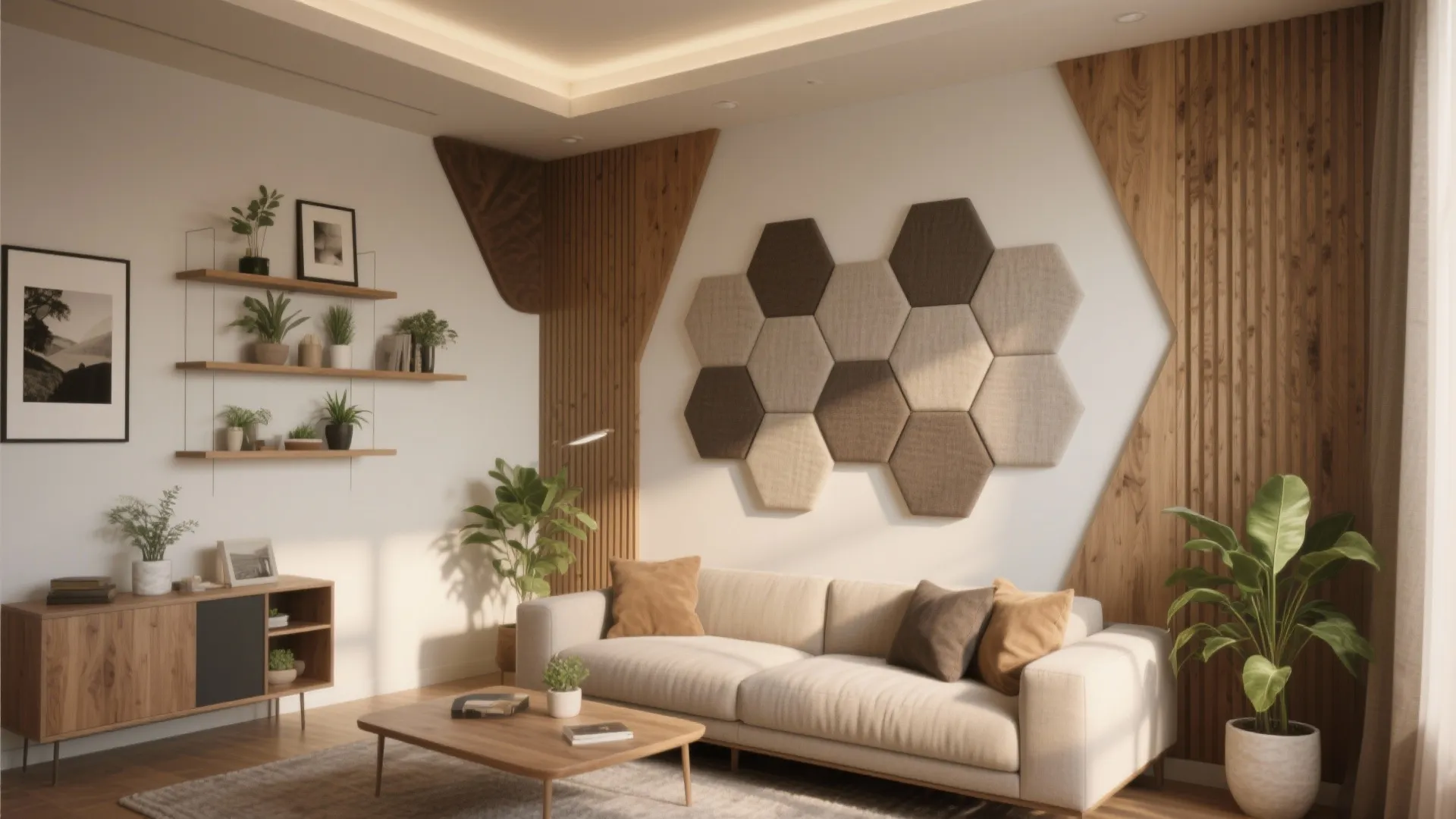 5 Acoustic Wall Panel Ideas for Living Rooms: Creative, budget-friendly acoustic wall panel inspirations to make small living rooms feel bigger and sound better