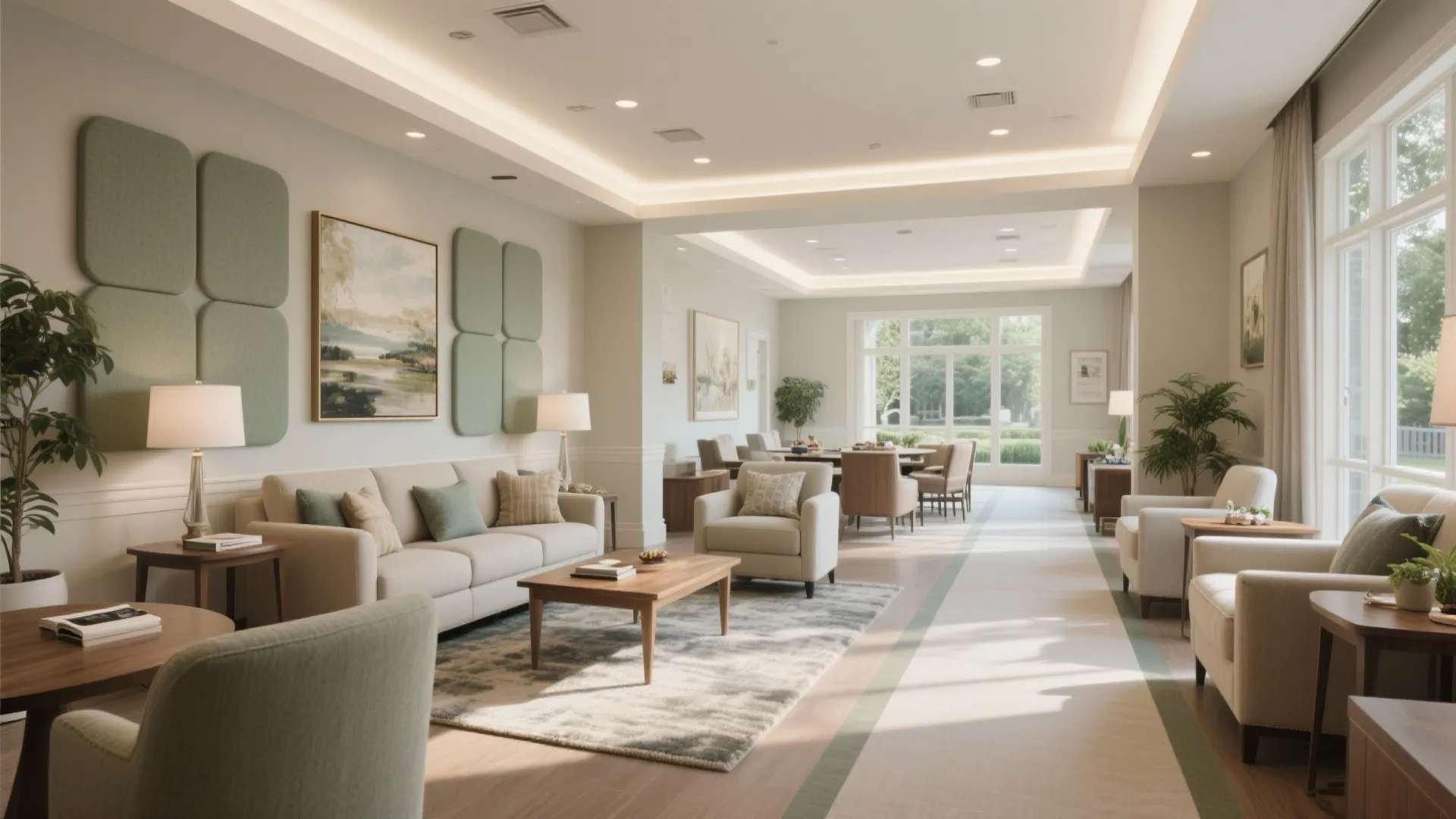 Community Spaces: Calm, Connected, and Acoustic-Smart