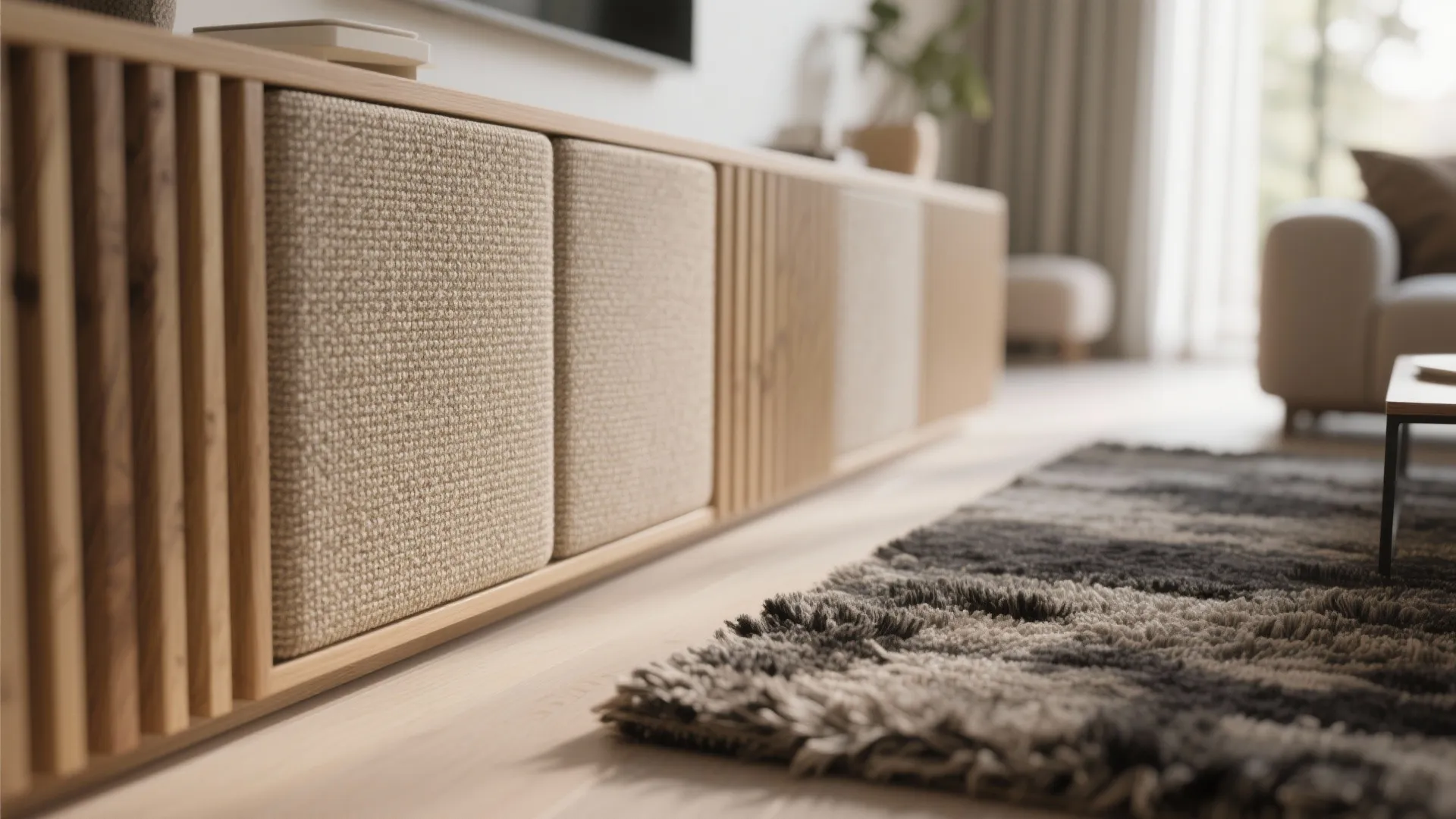 Prioritize Acoustic Comfort with Soft, Layered Materials