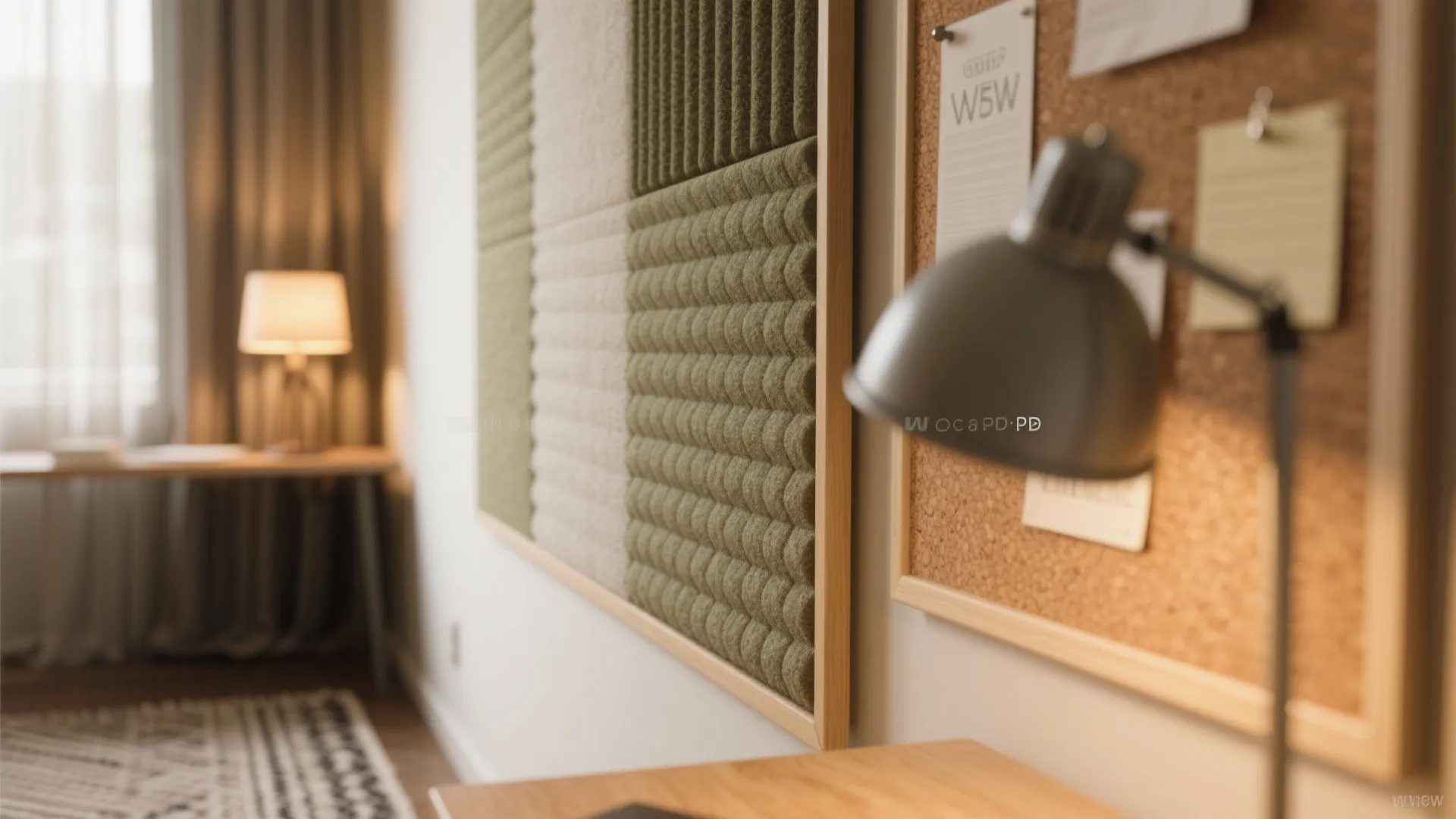 Acoustics and layered lighting