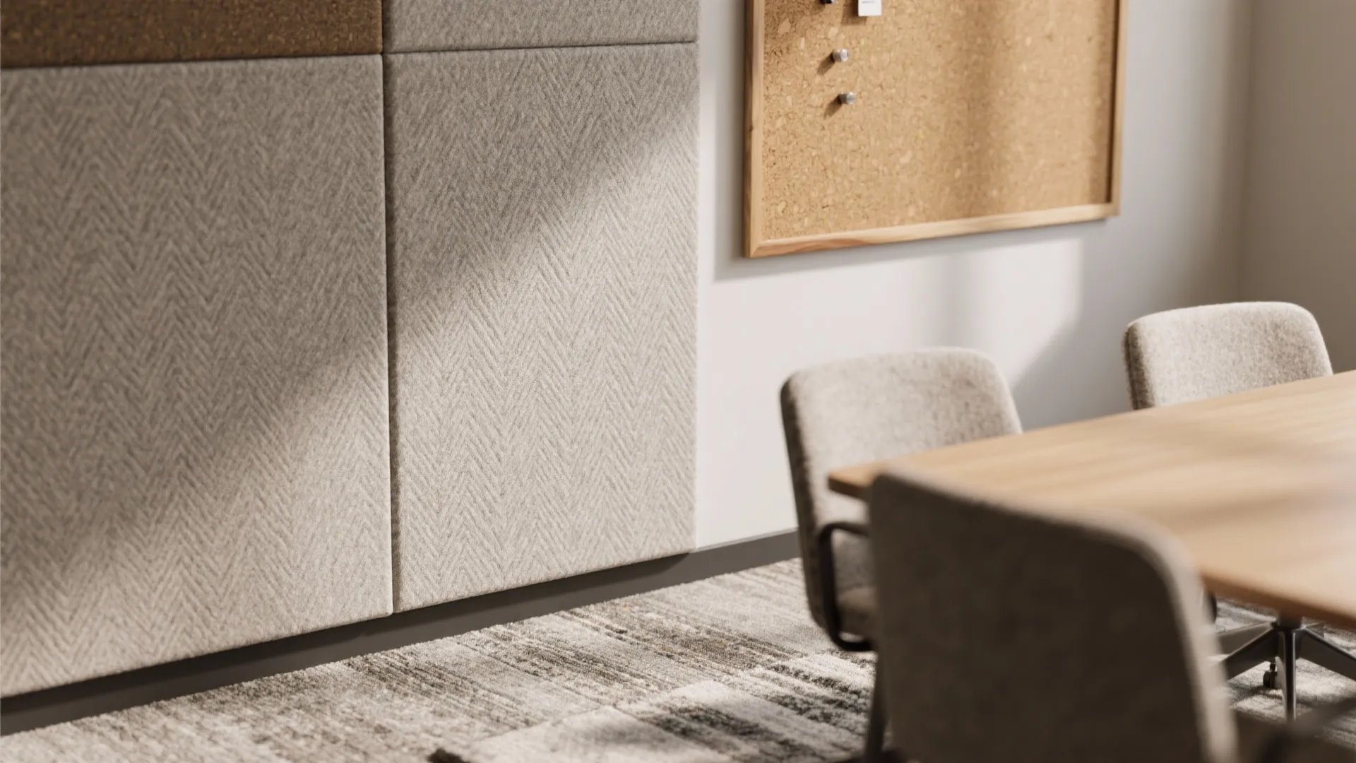 Acoustic layers that don’t eat space