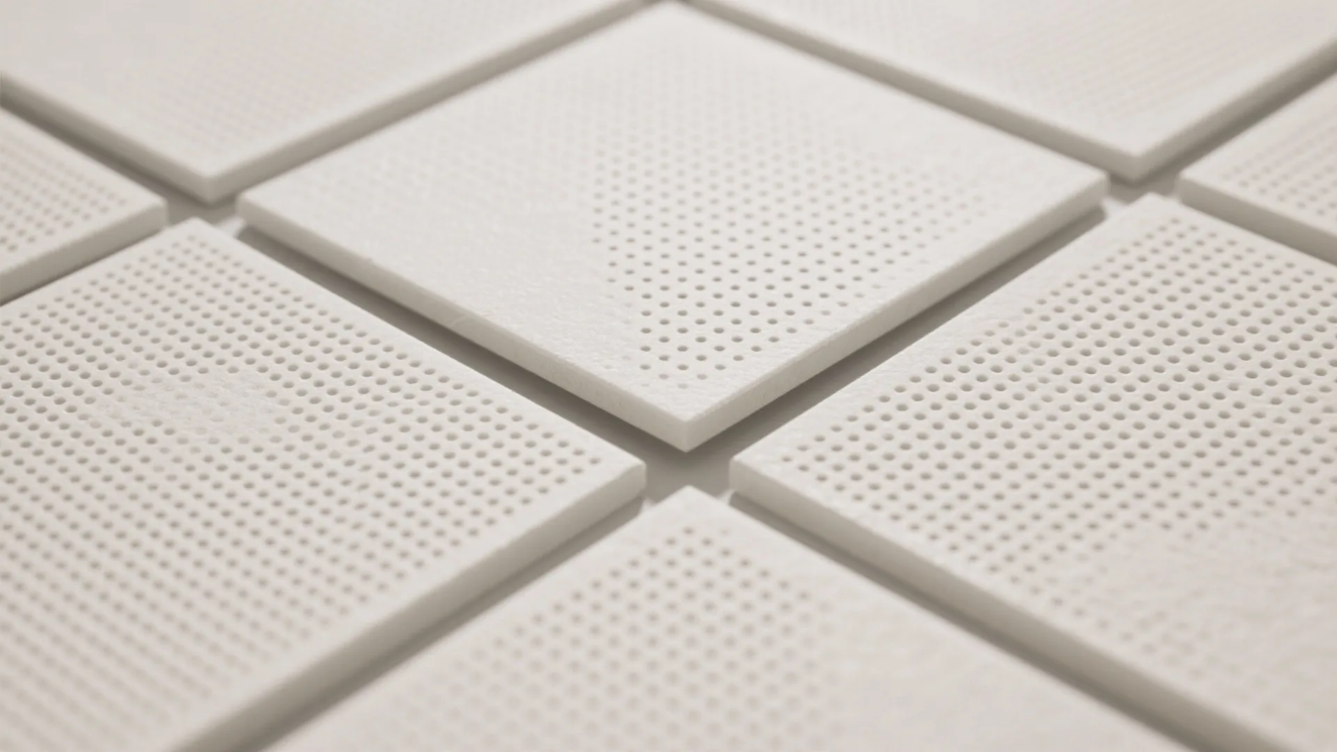 Acoustic Square Panel Ceiling for Quiet Comfort