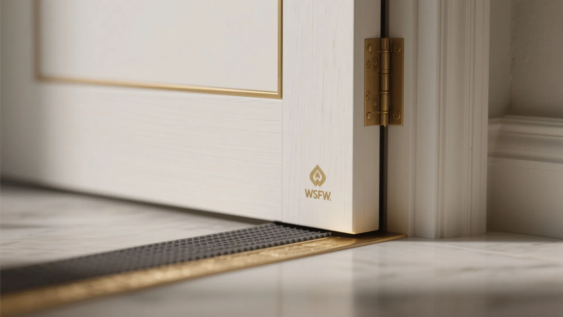 Minimalist Solid-Core Doors with Acoustic Control