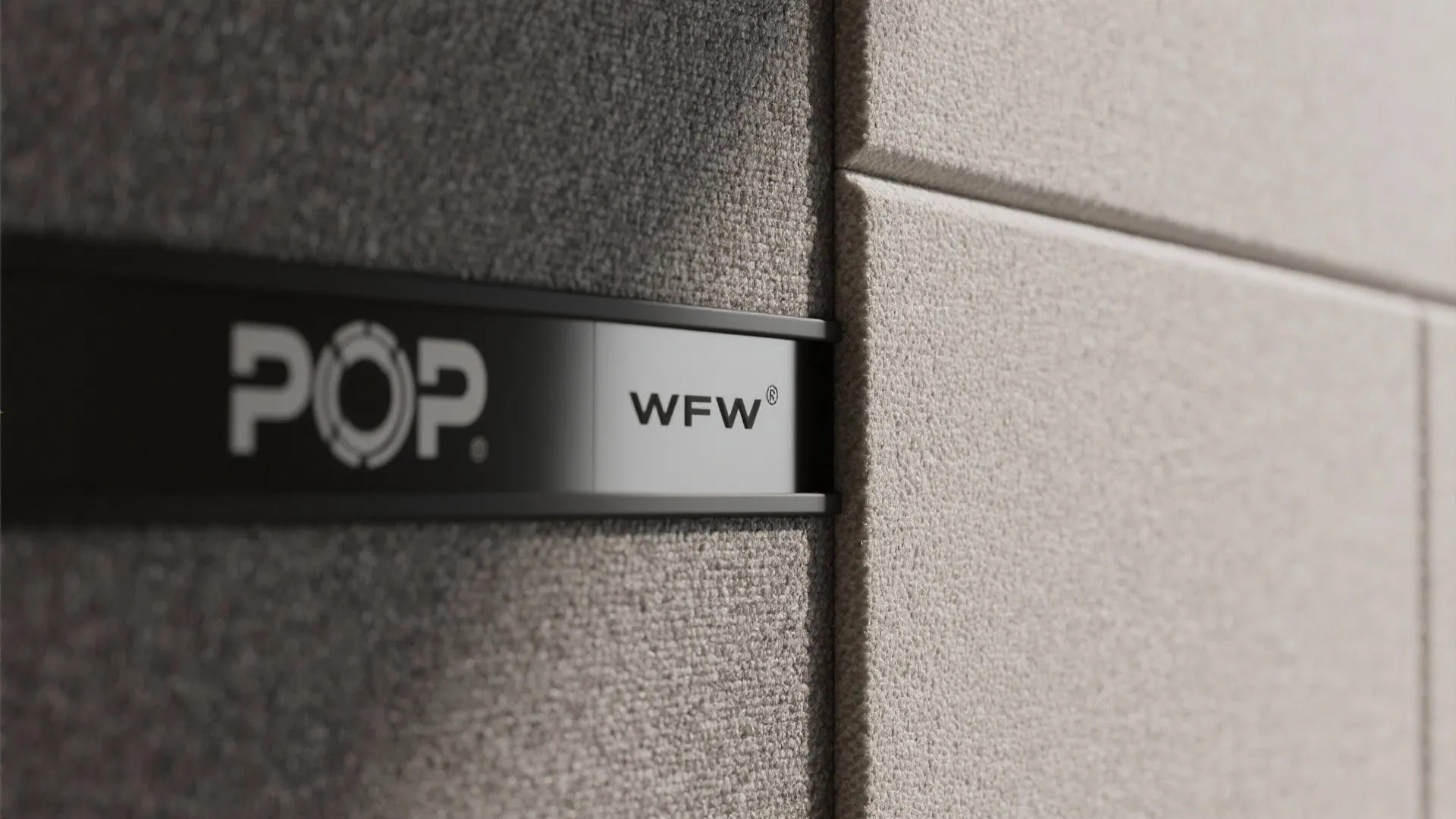 Textured POP Bands with Acoustic Panels