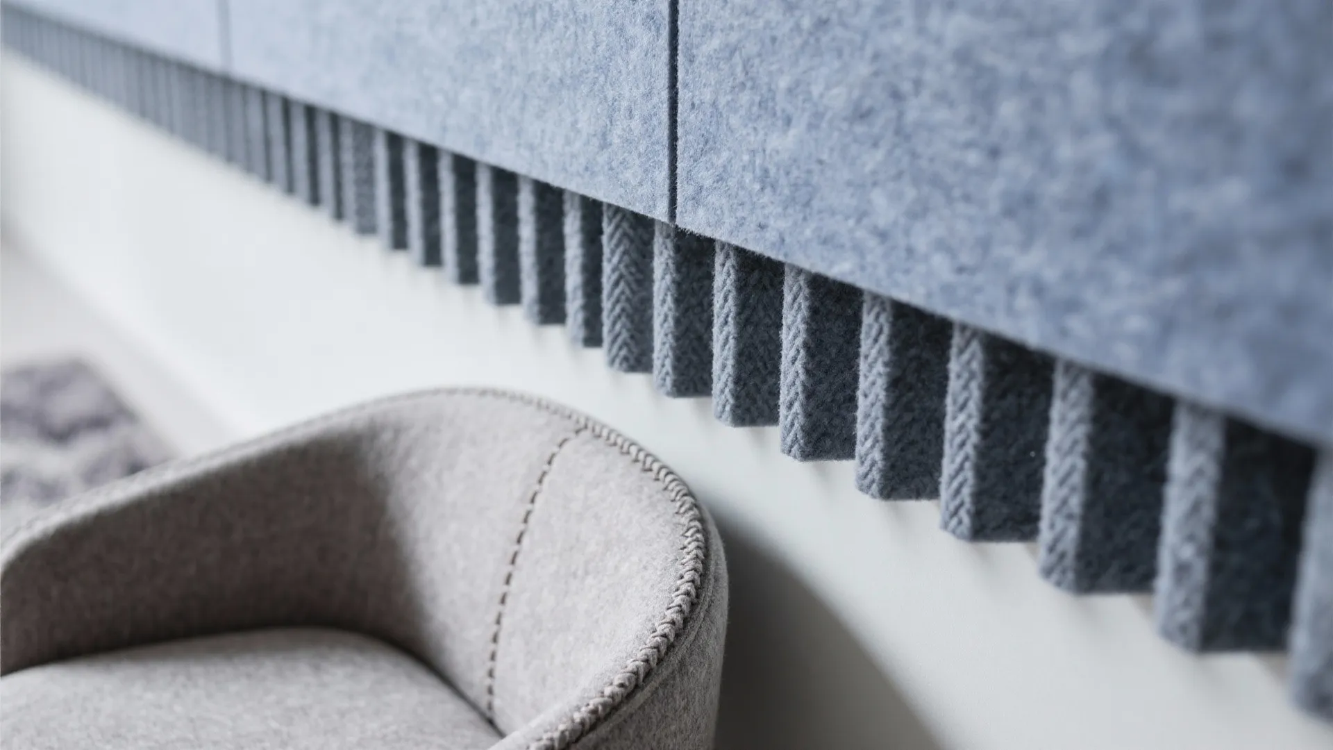 3) Acoustics first: panels, partitions, and soft layers