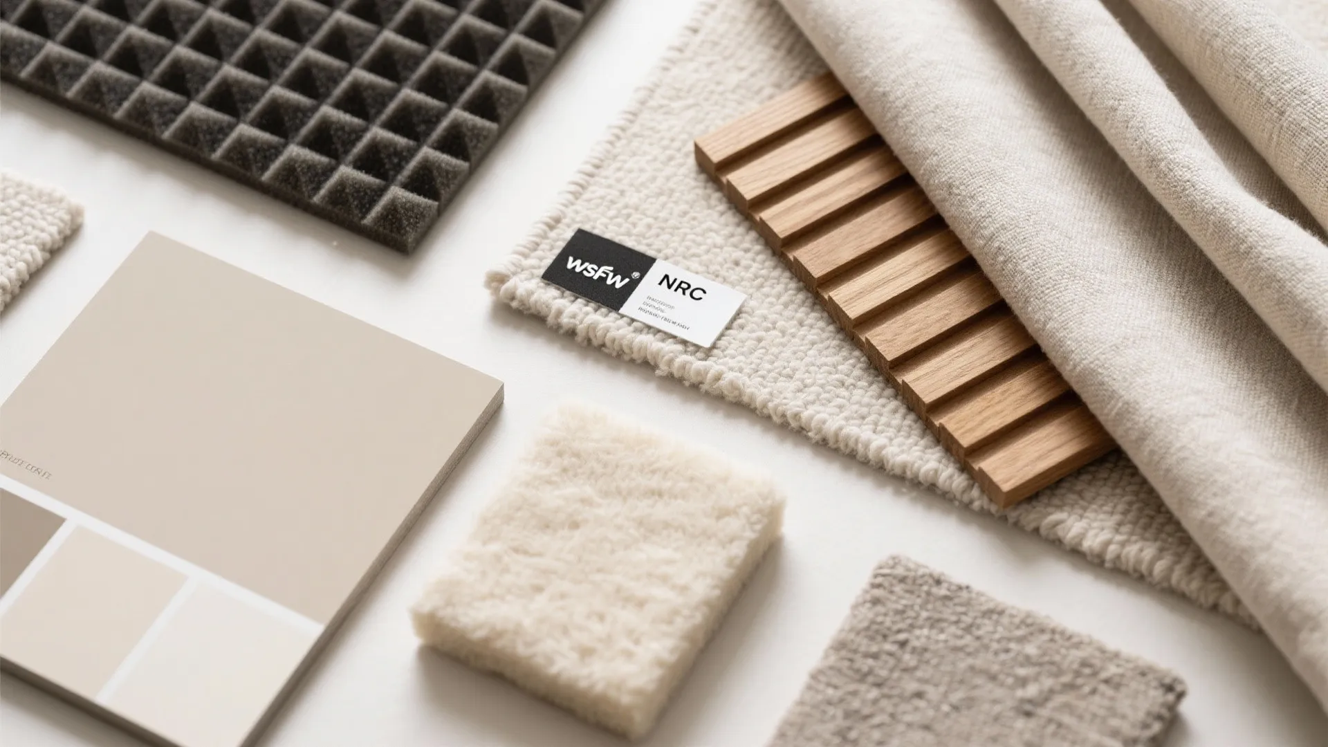 Acoustic Layers for Calm, Not Echo