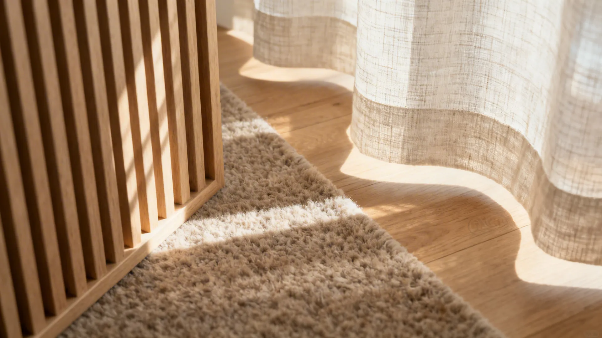 3) Acoustic Zoning: Soft Layers for the “Quiet” Living Room