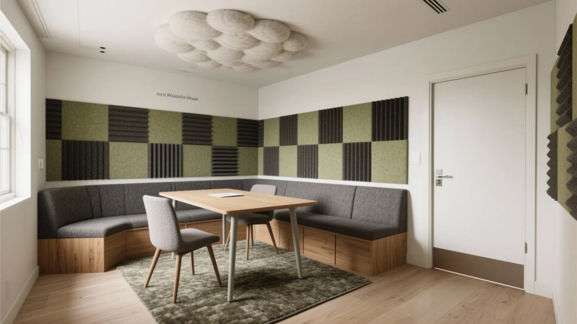 Acoustic-first micro rooms