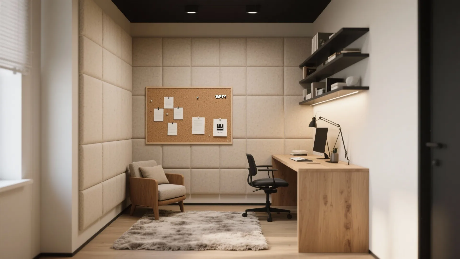 Acoustic and sensory comfort in micro rooms