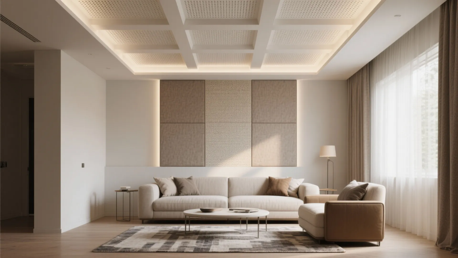 Acoustic Micro-Coffers and Panel Solutions