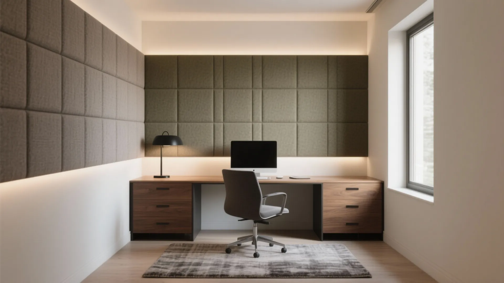 Acoustic Panels and Fabric-Wrapped Walls