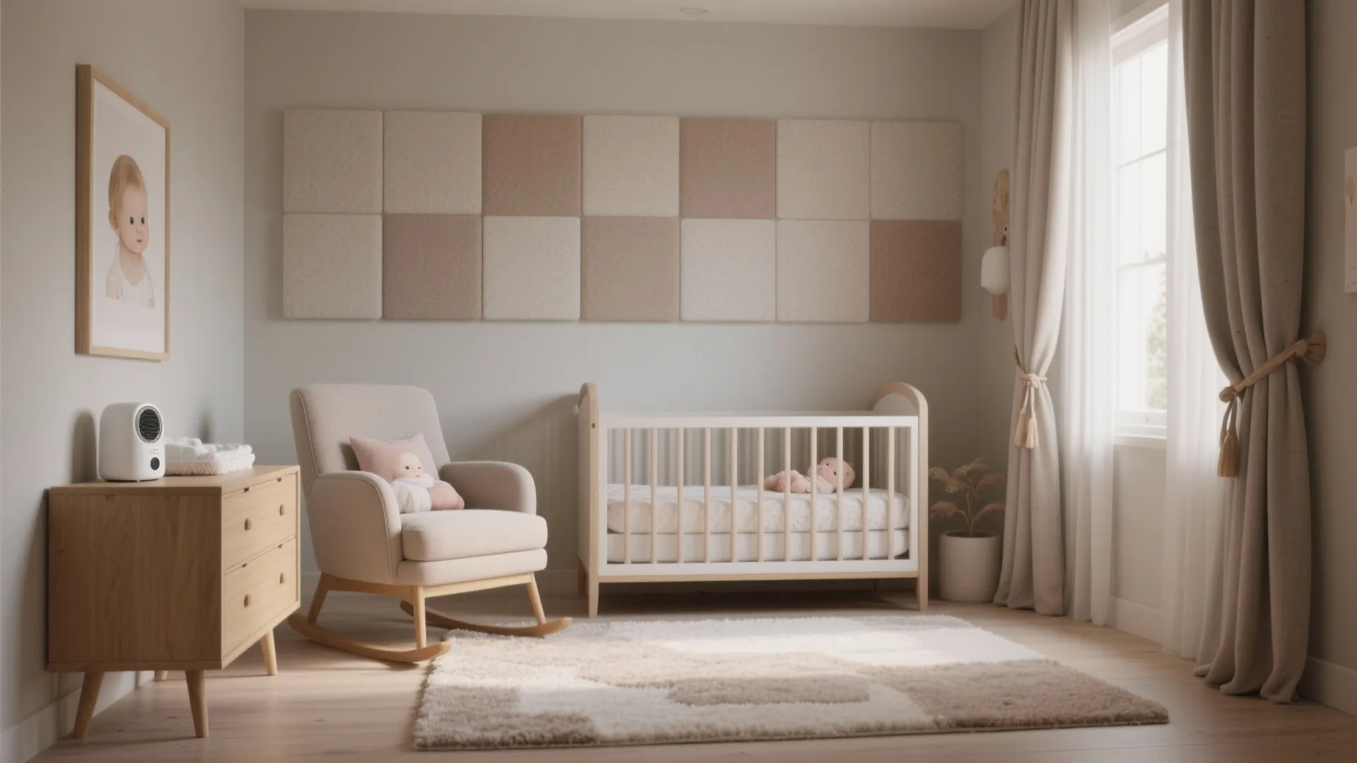 Softer acoustics and sleep cues for better naps