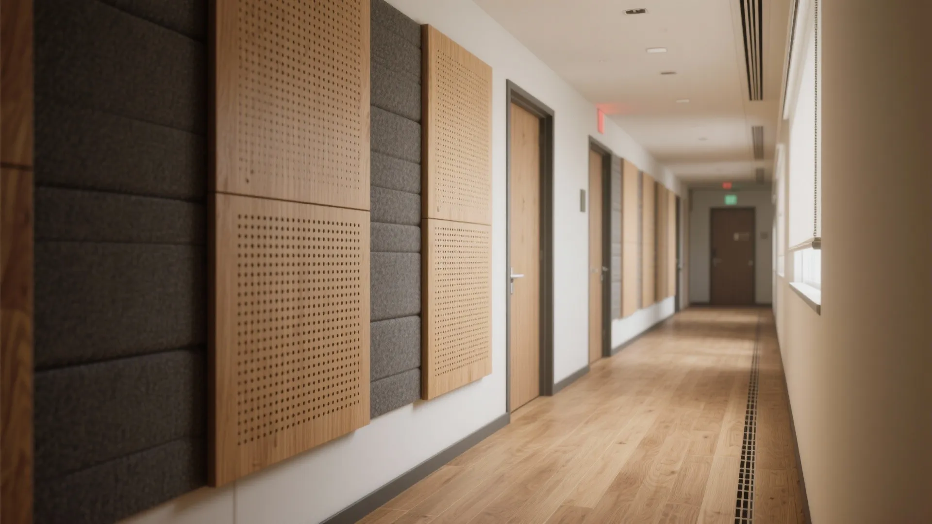Acoustic Wood Panels for Quiet, Calm Halls