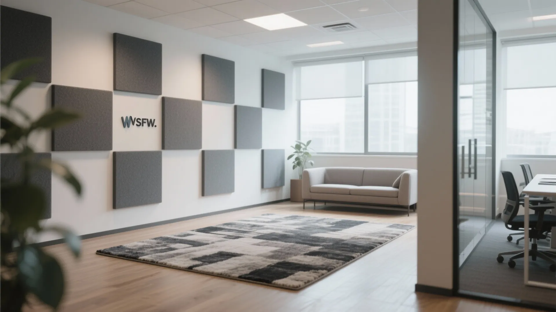 9. Acoustic Panels or Rugs for Sound Control