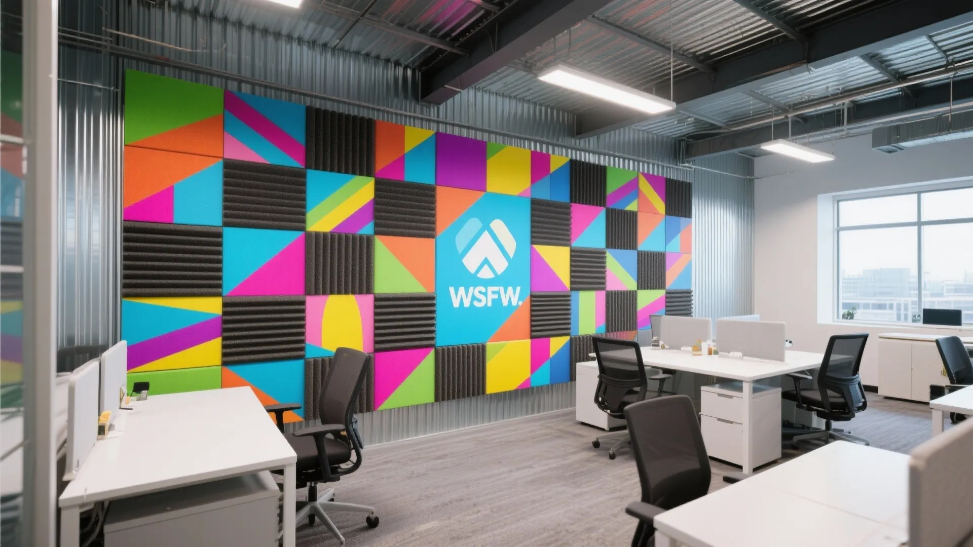 6. Acoustic Panel Art