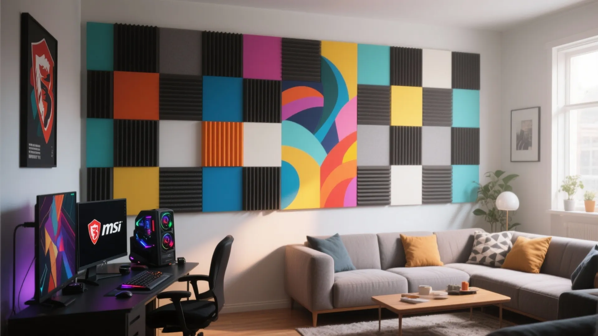 Acoustic Panel Art