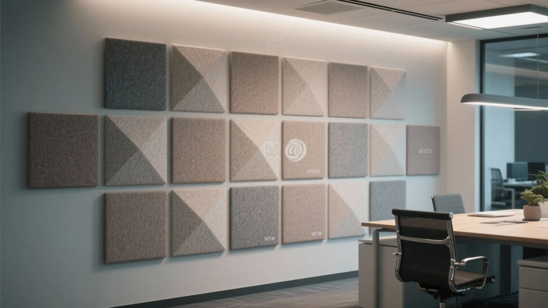 4. Acoustic Panel Wall Art