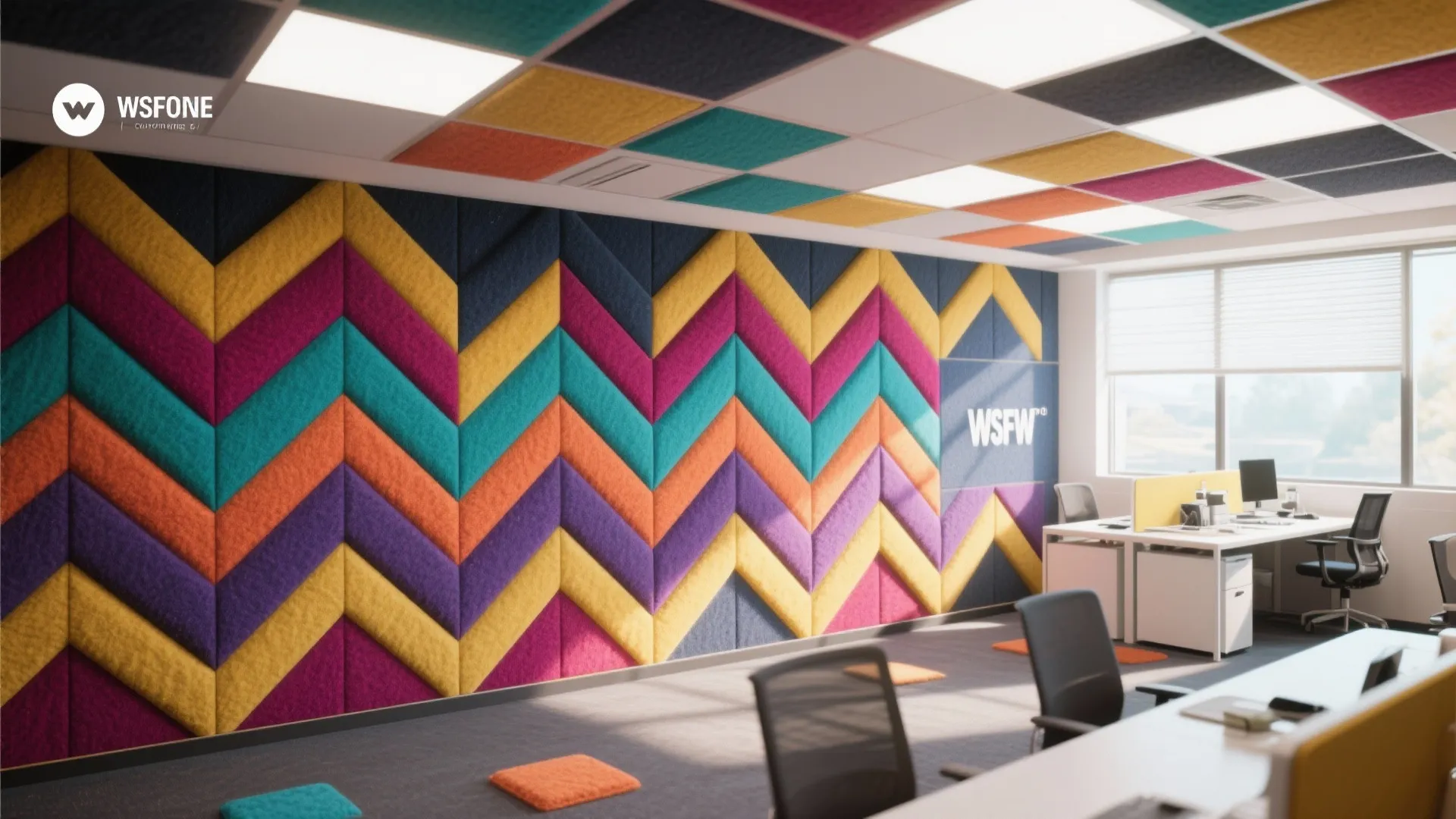 5. Acoustic Panels as Walls