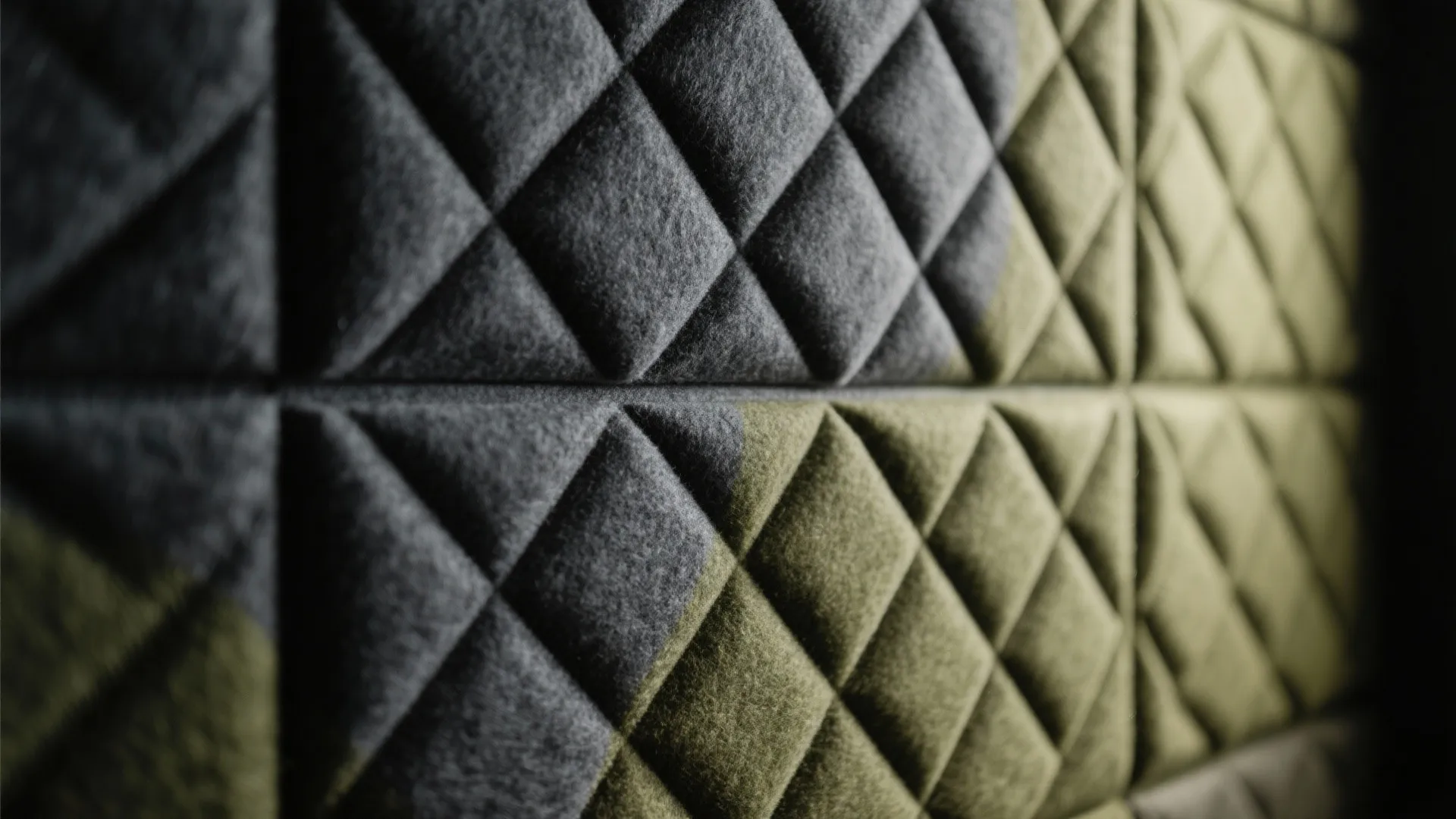 Soft-Spoken Acoustic Paneling Near Dining Nook