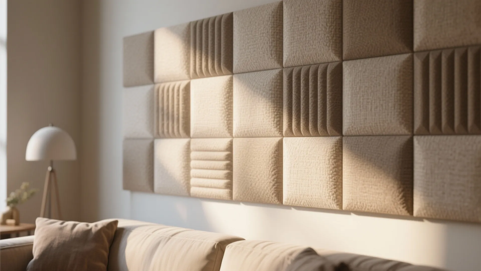 4. Acoustic Panel Feature Walls