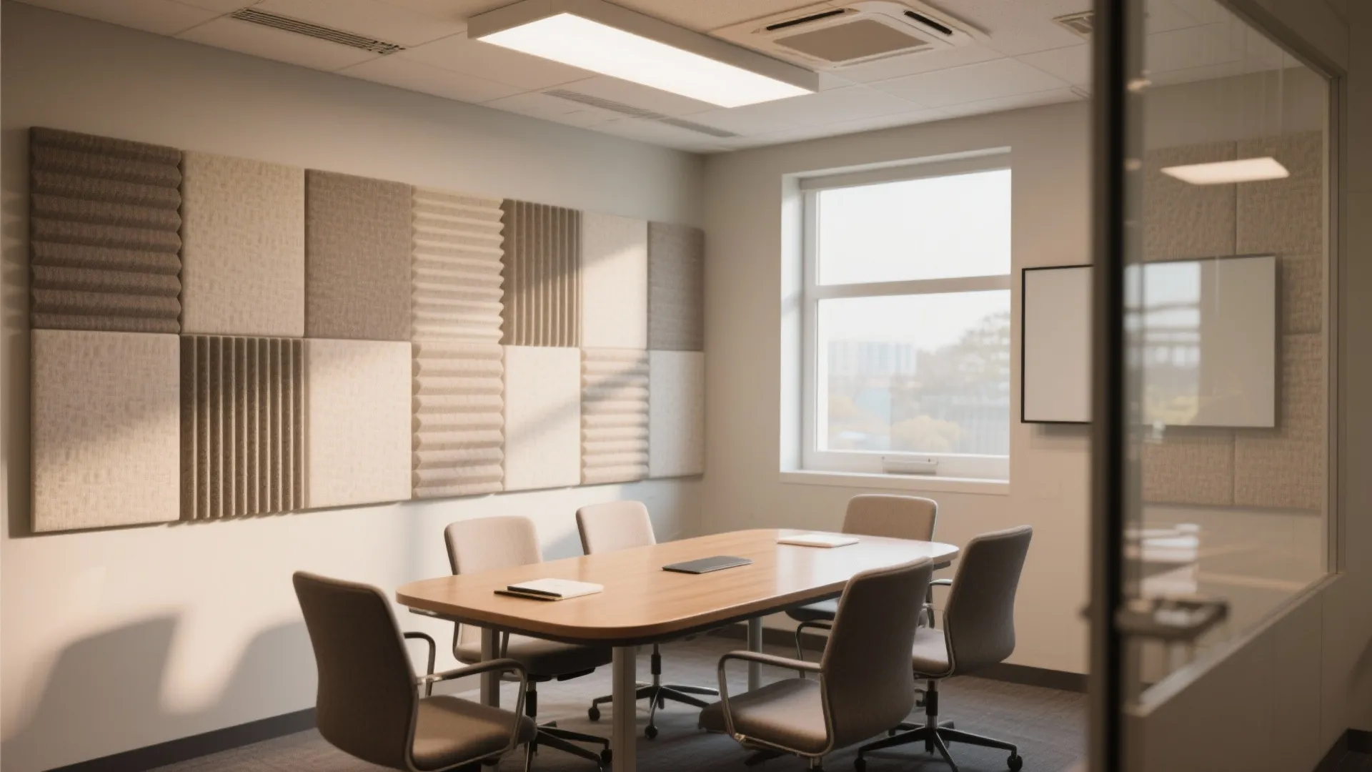 5. Acoustic Panels for Quiet Focus