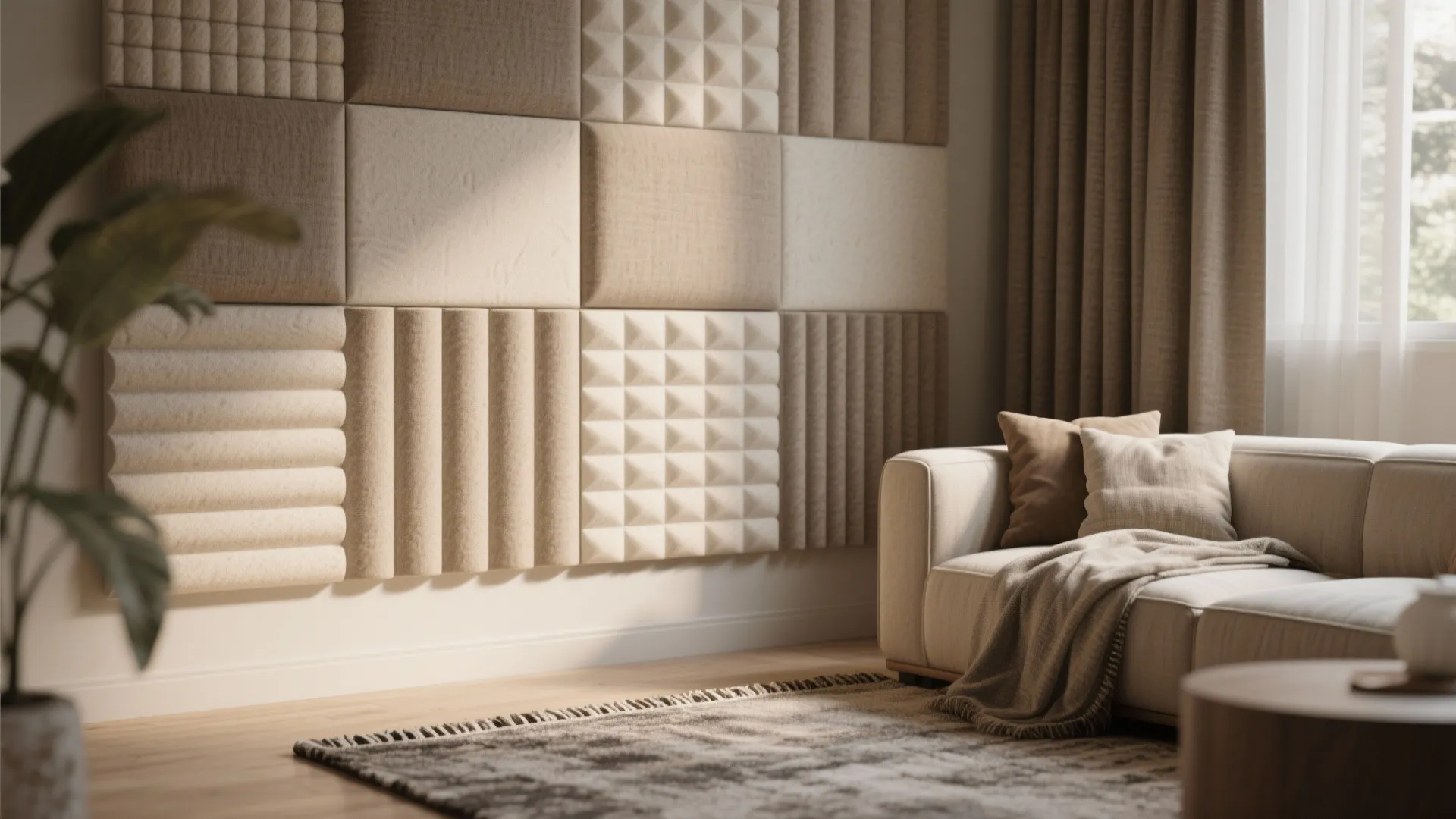 Acoustic Panels and Soft Furnishings for Sound Control