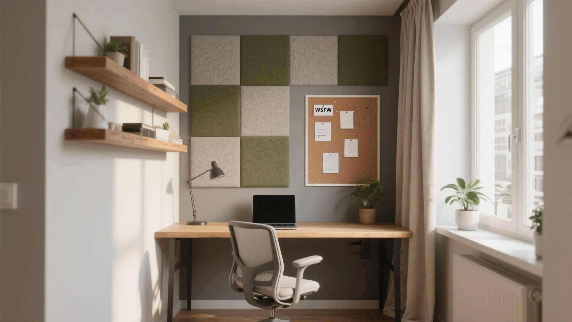 Acoustic Fabric, Felt, and Cork Panels