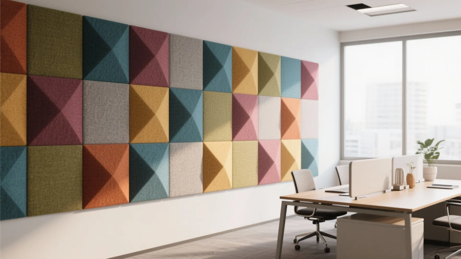 5. Acoustic Panels as Art