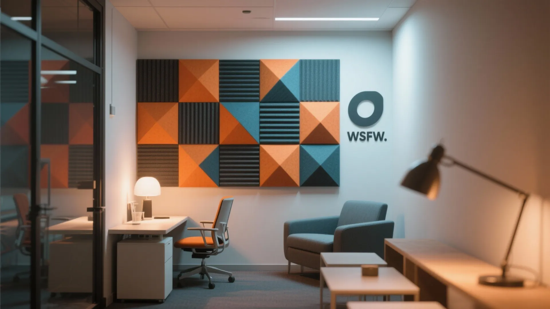 8. Acoustic Panels as Art