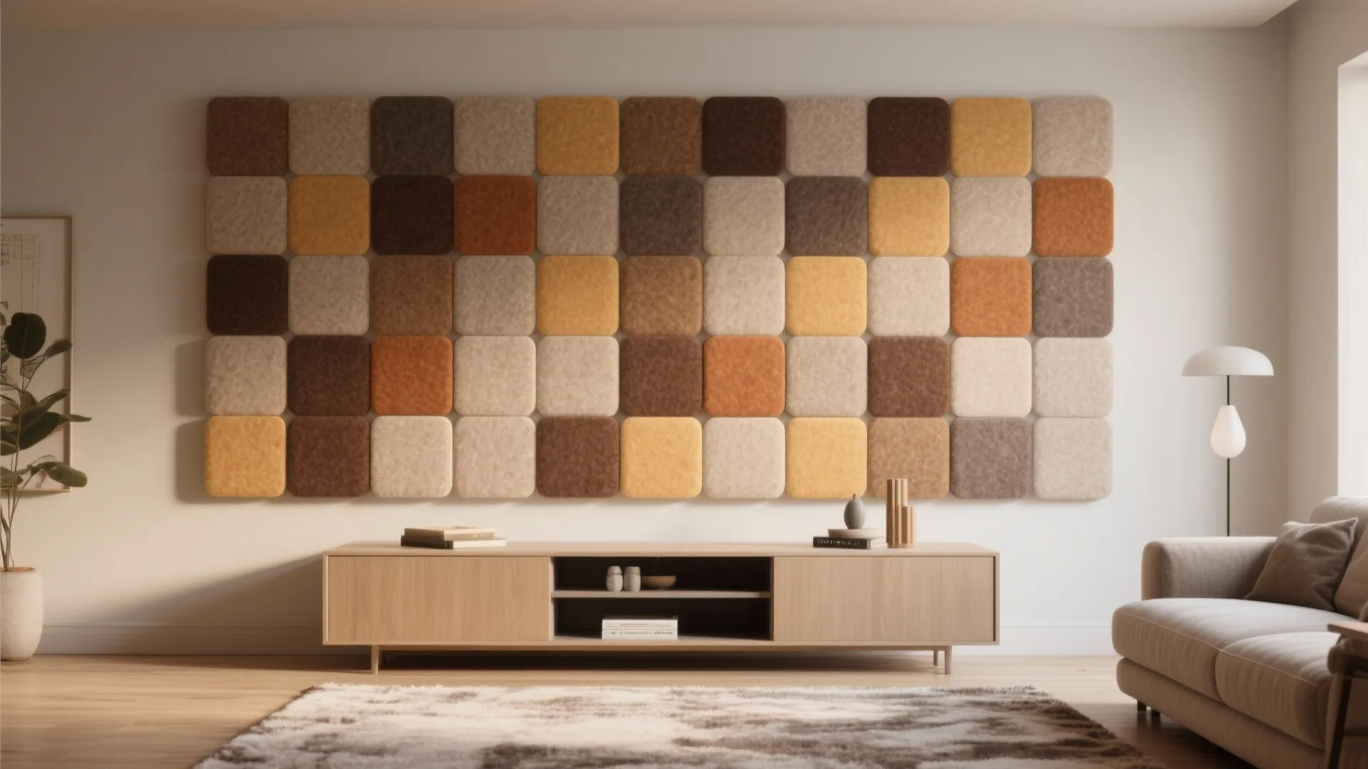 Removable Acoustic Panels as Art